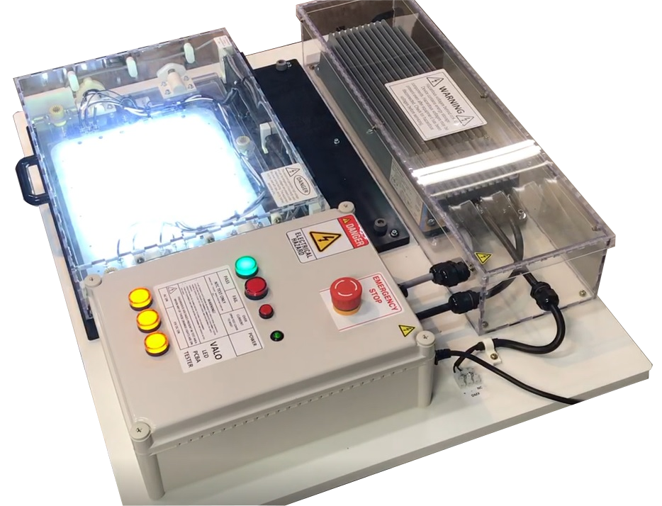 LED panel production tester - for VAILO